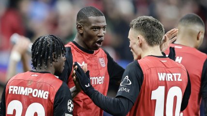   Bayer Leverkusen celebró en la agonía y terminó con el invicto de Inter en la Champions 