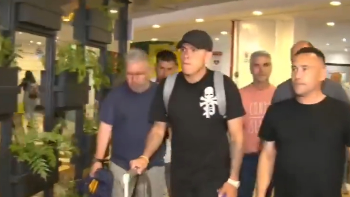 Carlos Palacios llegó a Argentina para convertirse en refuerzo de Boca Juniors