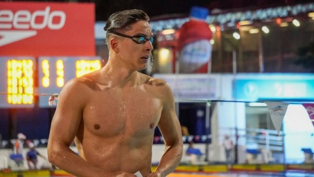 Vicente Villanueva estableció nuevo récord nacional en Mundial de Natación