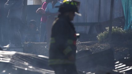   Incendio destruyó vivienda en el centro de Puerto Aysén 