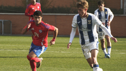   La Roja sub 20 cayó ante Deportivo Leganés en su primer duelo en España 