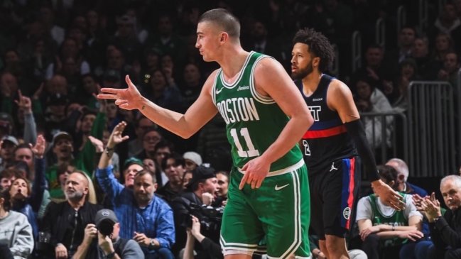 Boston arrasó a Detroit y Miami doblegó a Toronto en nueva jornada de la NBA