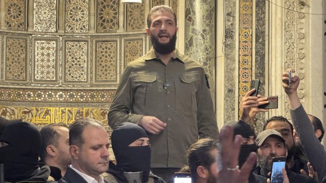 Líder del nuevo poder sirio pidió intervención internacional