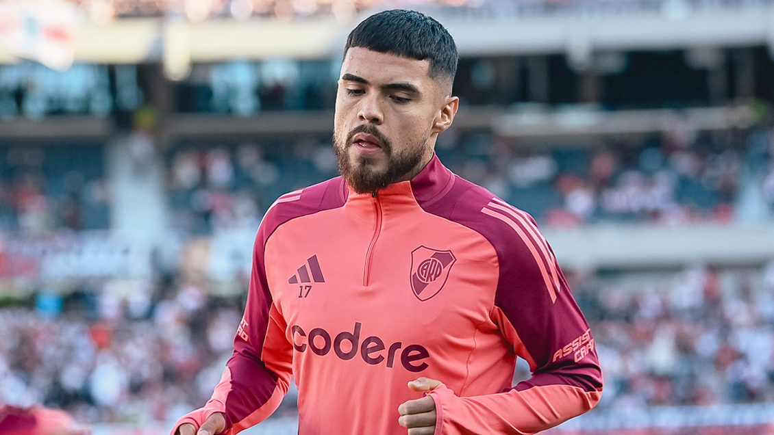 Paulo Díaz se lesionó antes del partido entre River Plate y Racing