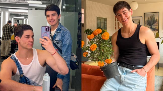 Lucas Pairano, el chileno que está grabando una teleserie para Televisa en México