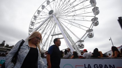   ¿Hasta cuándo estará la nueva rueda de la fortuna de Viña del Mar? 