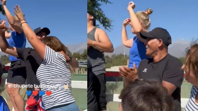 [VIDEO] Humberto Suazo festejó gol de la U a Colo Colo como un hincha más