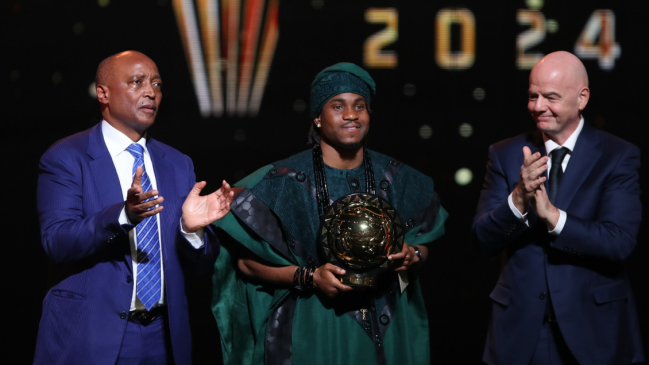 Ademola Lookman ganó el Balón de Oro Africano de 2024