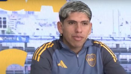   Carlos Palacios: En mi casa están felices, desde pequeño soy hincha de Boca 