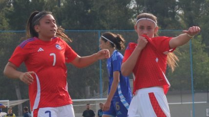   La Roja Femenina Sub 17 logró un triunfazo ante Argentina en el Predio 