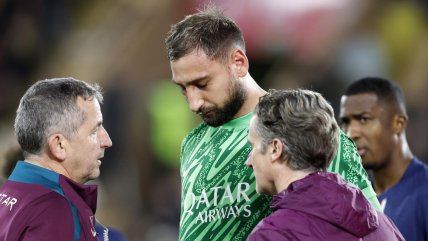   Así quedó el rostro de Donnarumma tras brutal planchazo en triunfo de PSG 