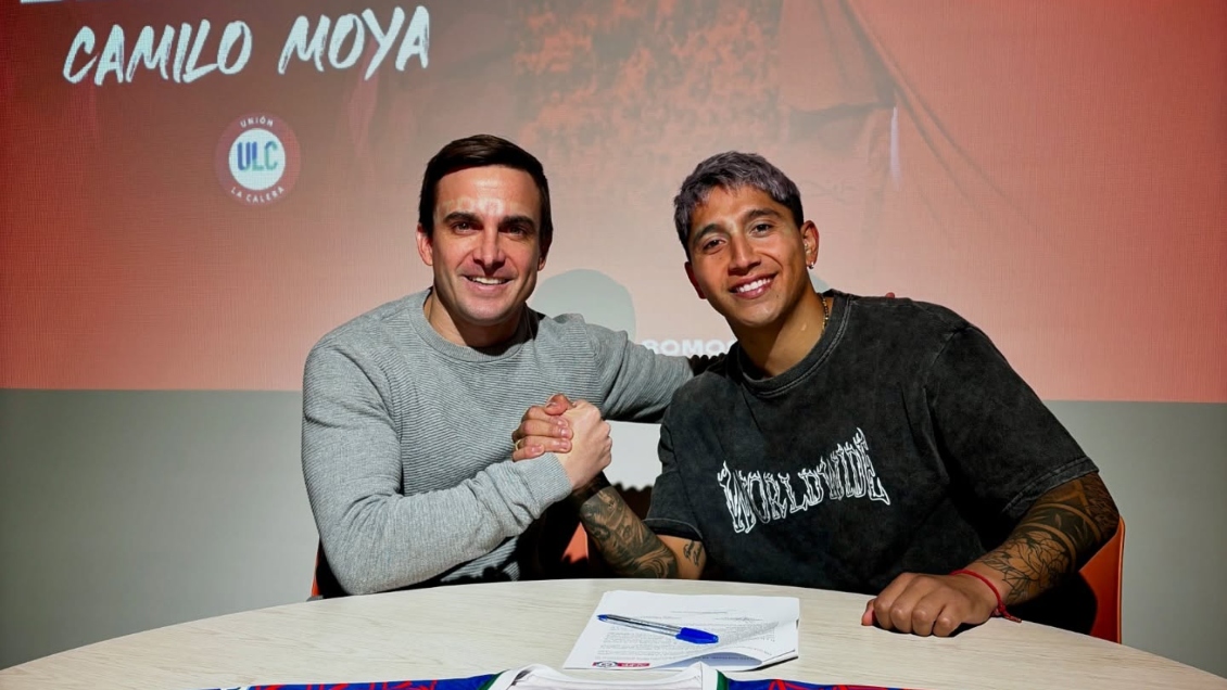 Camilo Moya fue anunciado como refuerzo de Unión La Calera