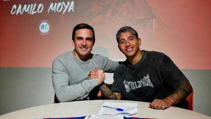   Camilo Moya fue anunciado como refuerzo de Unión La Calera 