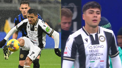   Alexis y Pizarro debutaron en Udinese con una caída ante Inter por Copa Italia 