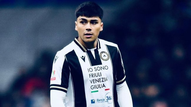 Damián Pizarro tras debut en Udinese: Cumplí un sueño que tenía desde que era niño