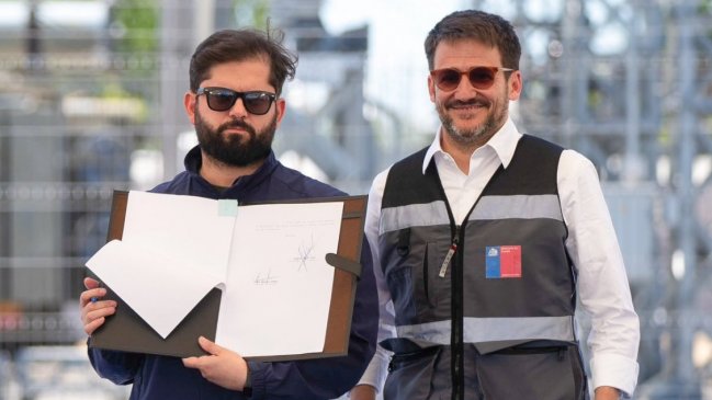 Boric promulgó la Ley de Transición Energética