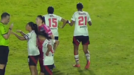   River Plate femenino generó escándalo en Brasil por gestos racistas contra Gremio 