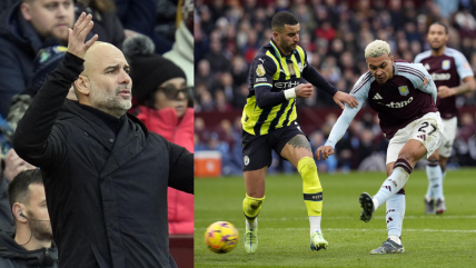   Fuera de zona de copas: Manchester City agudizó su crisis tras caer ante Aston Villa 