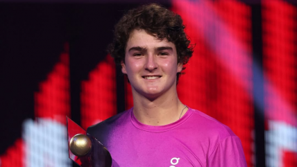   El brasileño Joao Fonseca se coronó campeón del Next Gen ATP Finals 