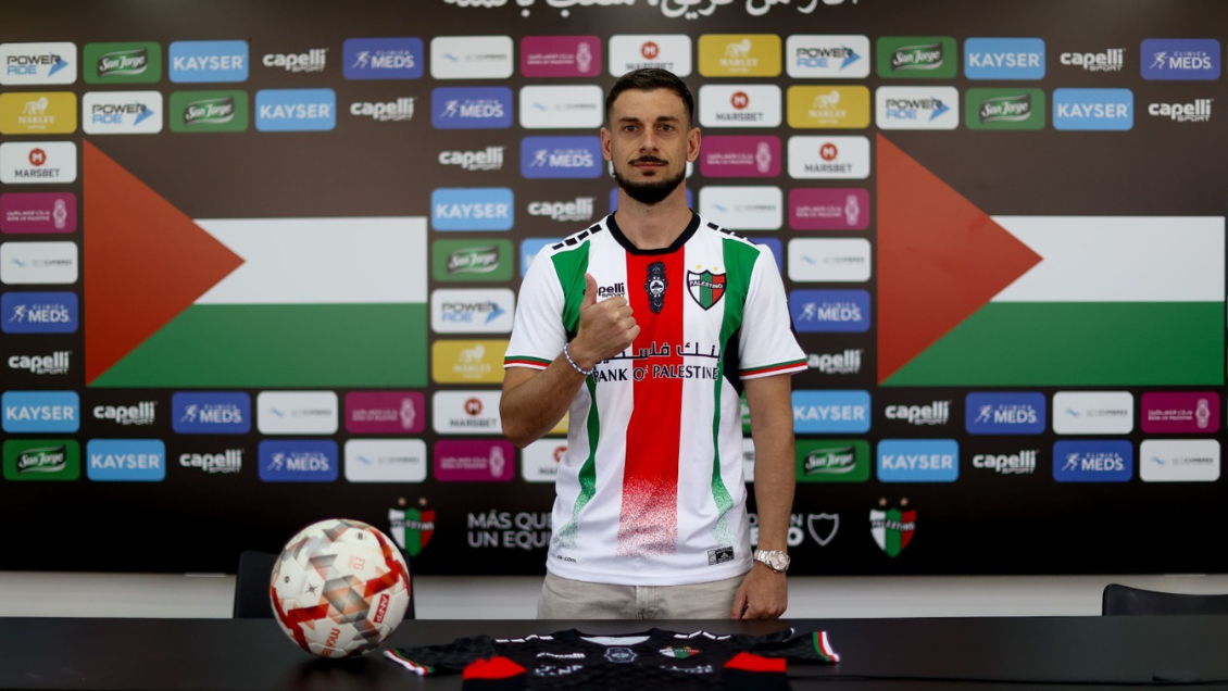 Facundo Castro se convirtió en el nuevo refuerzo de Palestino