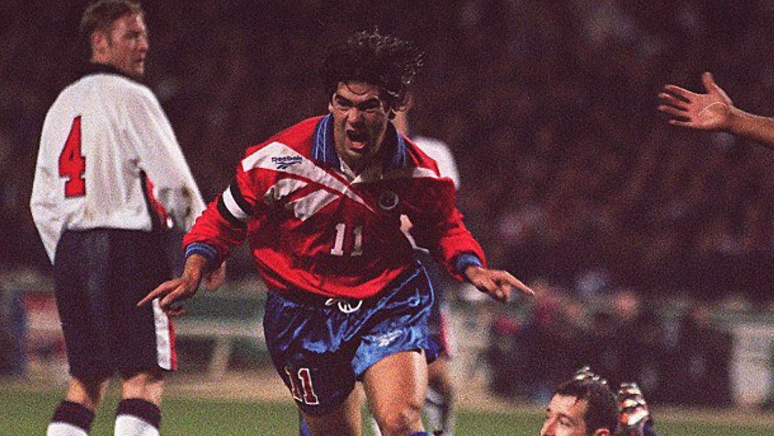 Selección chilena en el cumpleaños del 