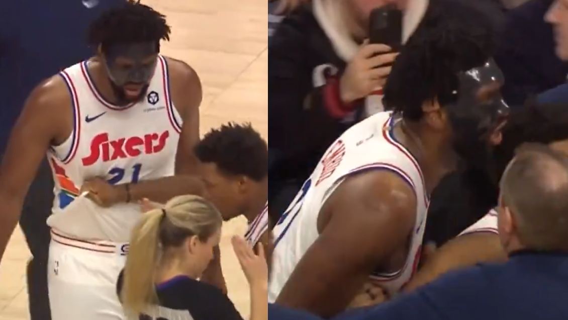 [VIDEO] Joel Embiid fue expulsado por un minuto de furia ante los Spurs