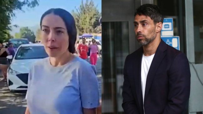 Daniela Aránguiz llegó a la cárcel de Rancagua para visitar a Jorge Valdivia