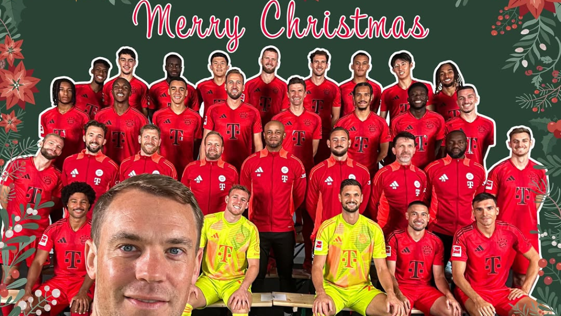 Los principales clubes del mundo se sumaron a los saludos por Navidad