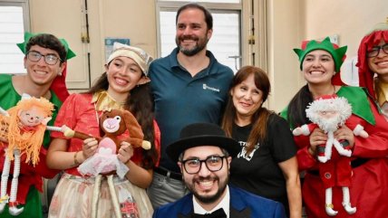 Municipalidad de Providencia entregó regalos de niños del Hospital Calvo Mackenna