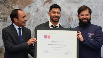   Vicente Almonacid recibió el Premio Nacional del Deporte 2023 