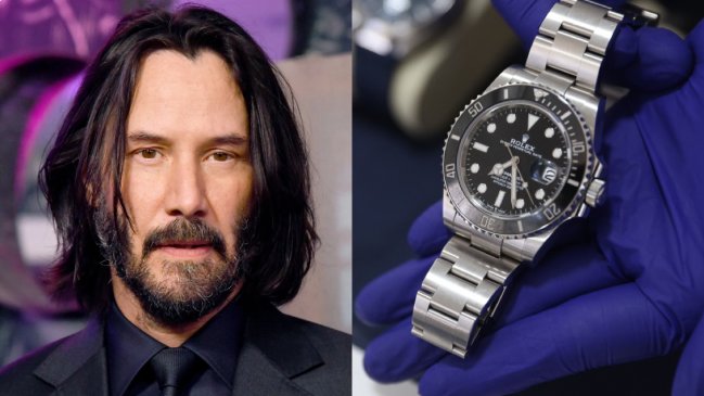 PDI encontró reloj robado a Keanu Reeves durante operativo en el sector oriente