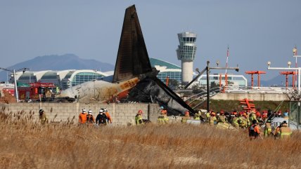 Tragedia: Accidente aéreo deja al menos 85 muertos en Corea del Sur