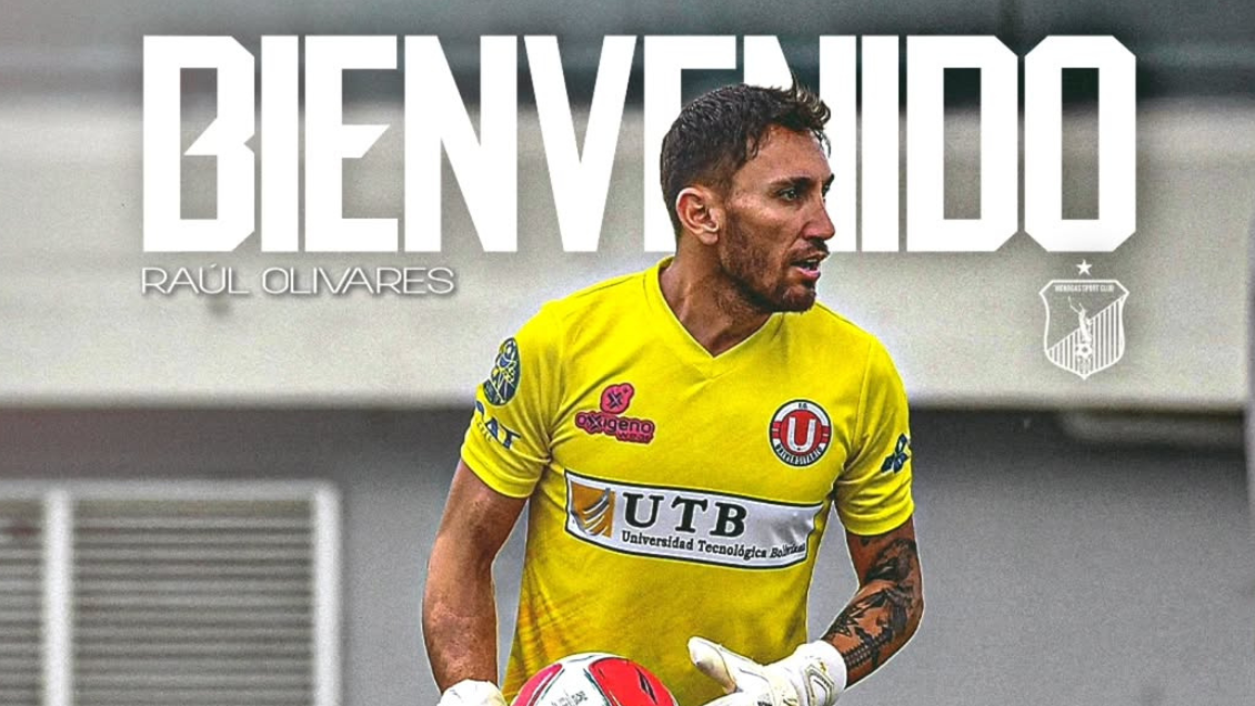 Raúl Olivares cambió de club y jugará la Copa Libertadores