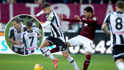   Torino de Maripán amargó al Udinese de Alexis con un empate en Friuli 