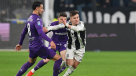 Fiorentina rescató un empate en los minutos finales ante Juventus en la Serie A