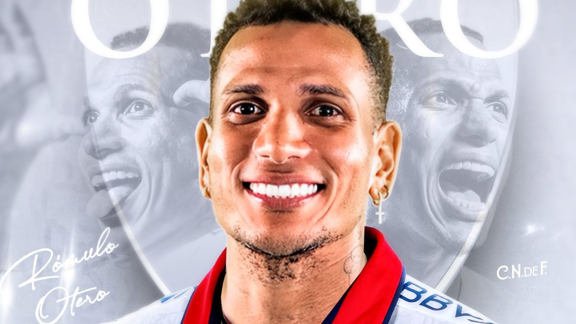 El venezolano Rómulo Otero fichó por Nacional de Uruguay