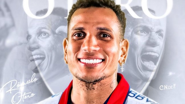 El venezolano Rómulo Otero fichó por Nacional de Uruguay