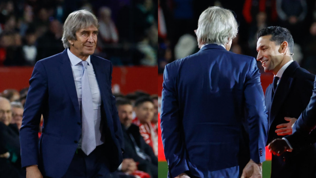 Manuel Pellegrini recibió una ovación en homenaje de Sevilla a Jesús Navas