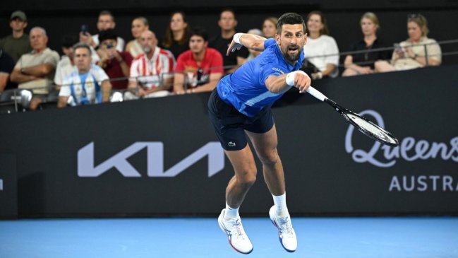 Djokovic arrasó con Monfils para instalarse en cuartos de Brisbane