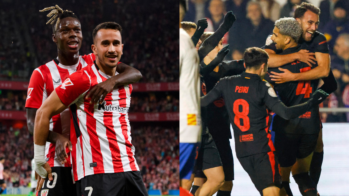¿Cuándo y dónde ver la semifinal entre Athletic de Bilbao y Barcelona en la Supercopa de España?