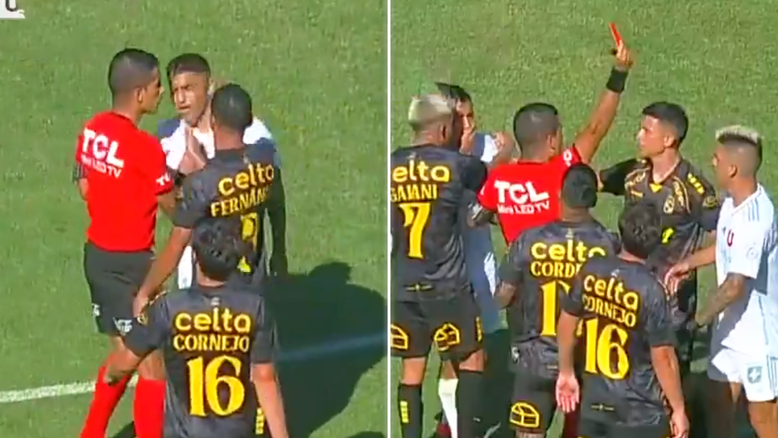 [VIDEO] La expulsión de Manuel Fernández y Nicolás Guerra en la Copa de Verano