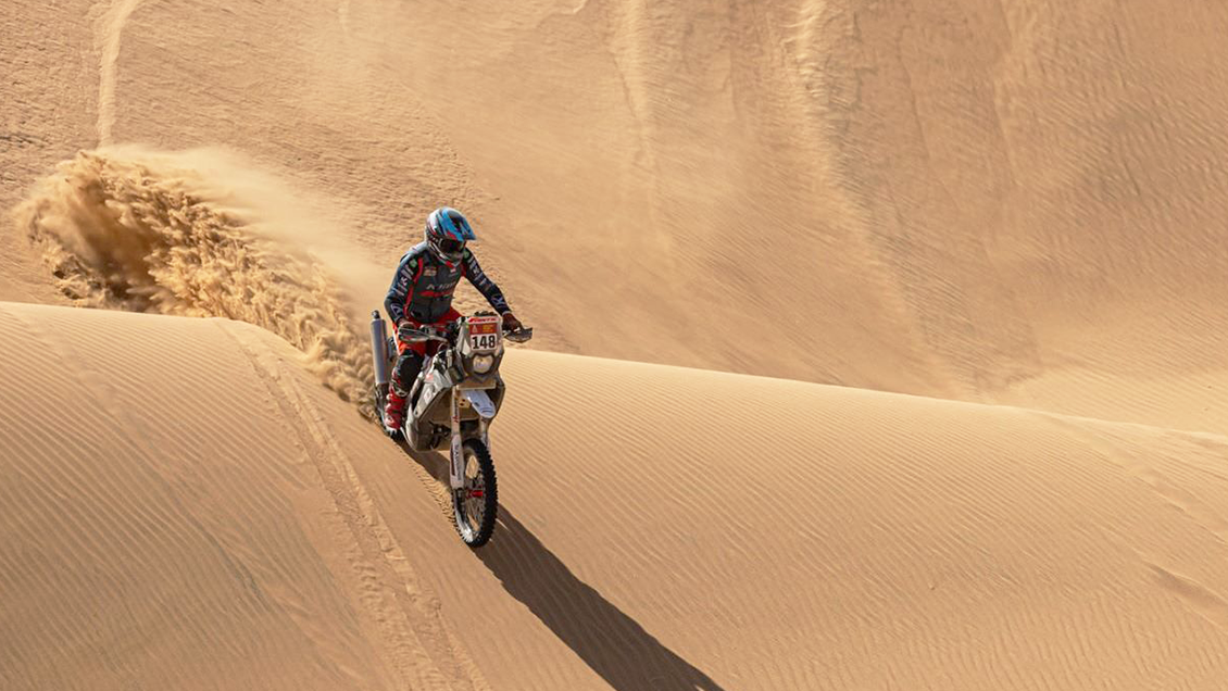 De Gavardo finalizó la etapa de 48 horas del Dakar entre los 33 mejores de la general