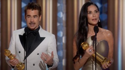   De Colin Farrell a Demi Moore: Los actores y actrices premiados en los Globos de Oro 2025 