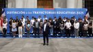 "Chile confía en ustedes": Boric expresó el orgullo del país por los estudiantes destacados de la PAES