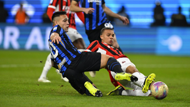 Inter y AC Milan chocan en un clásico que define el campeón de la Supercopa de Italia