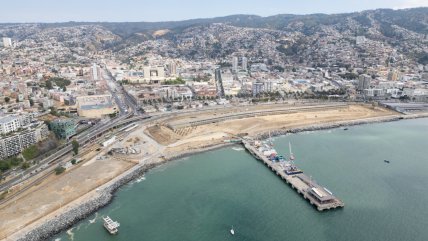 Gobierno reactivó obras en el Parque Barón de Valparaíso