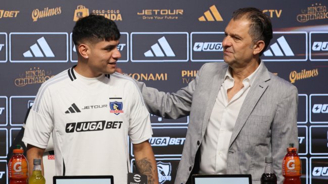 Aquino fue presentado en Colo Colo: Agradezco a Mosa por insistirme en que viniera