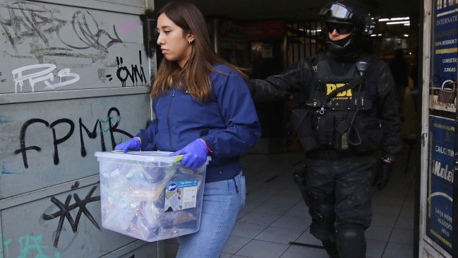 Al menos 20 detenidos dejó operativo antidrogas en Biobío