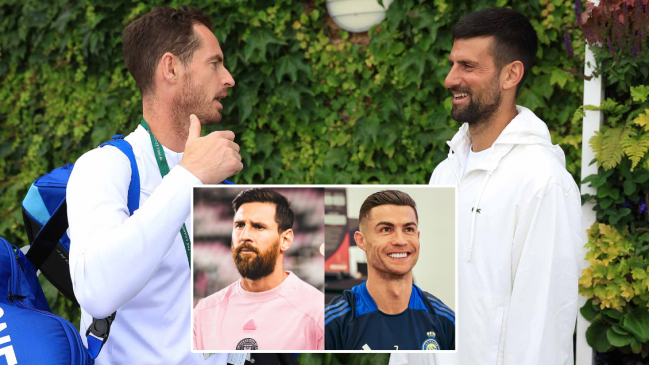 La comparación de Medvedev por Murray y Djokovic: Imaginen que Messi entrene a Cristiano