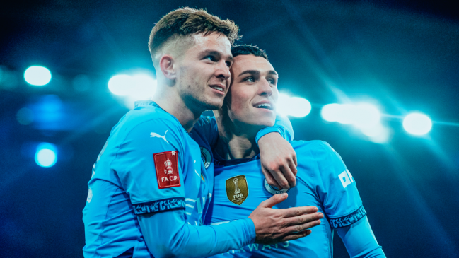 Manchester City atropelló a Salford City con ocho goles en la FA Cup